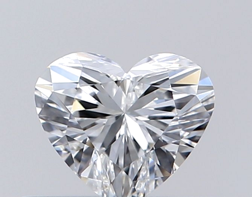 0.34 carat E-VVS2 Natūralus Heart Deimantas (1)