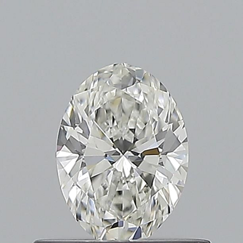 0.5 carat H-VVS2 Natūralus Oval Deimantas (1)