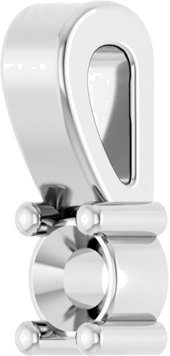 Pakabukas „Family Bar“ 925 Sidabro Round 3.5mm (2)