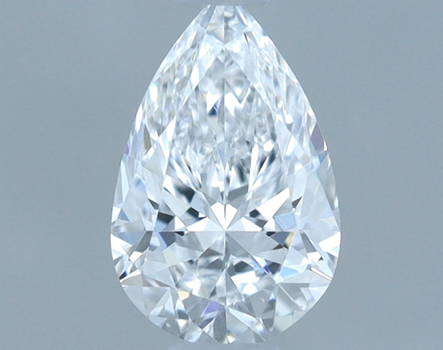 0.51 carat D-VS2 Natūralus Pear Deimantas (1)