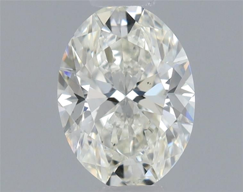 0.45 carat J-VS2 Natūralus Oval Deimantas (1)