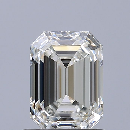 0.91 carat H-VVS1 Natūralus Emerald Deimantas (1)