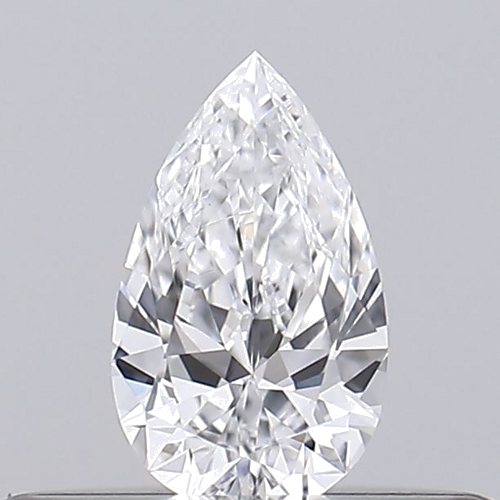0.18 carat D-VS1 Natūralus Pear Deimantas (1)