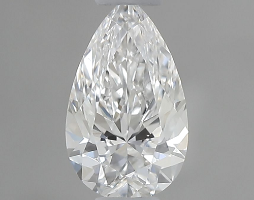 0.35 carat F-VS2 Natūralus Pear Deimantas (1)