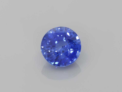 3.08 carat BLUE Round Safyras (1)
