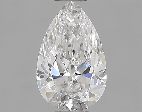 0.45 carat E-SI2 Natūralus Pear Deimantas (1)