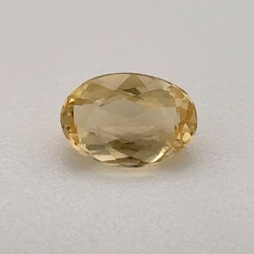 0.61 carat YELLOW Oval Topaz (1)
