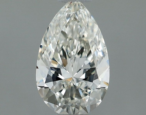 0.6 carat J-VVS1 Natūralus Pear Deimantas (1)