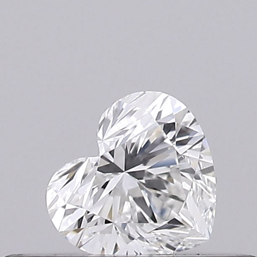 0.19 carat F-VS1 Natūralus Heart Deimantas (1)