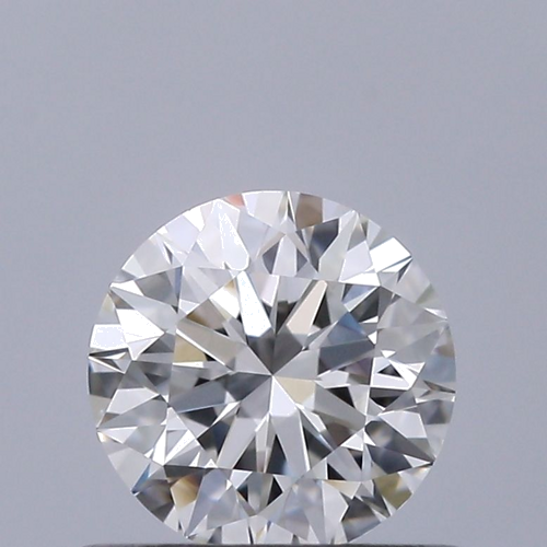 0.51 carat F-VVS2 Excellent cut Natūralus Round Deimantas (1)