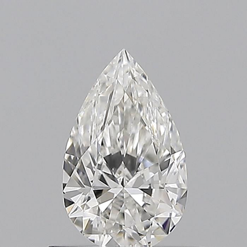 0.5 carat F-VS1 Natūralus Pear Deimantas (1)