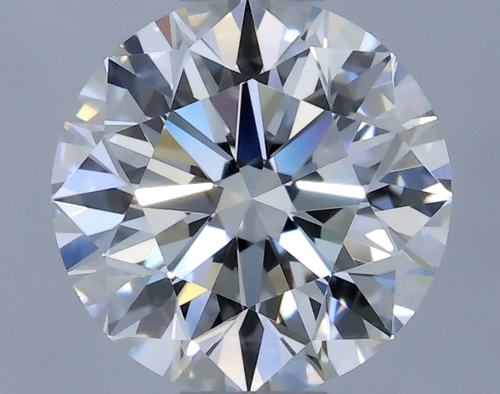 0.63 carat F-VVS2 Excellent cut Natūralus Round Deimantas (1)