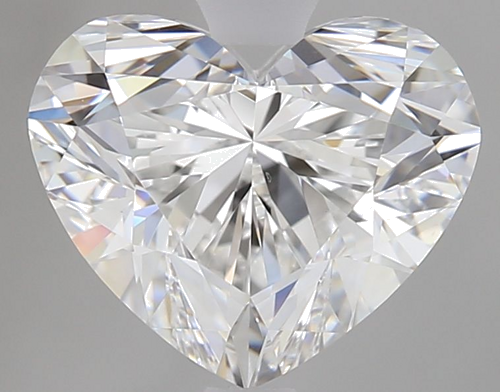 1.9 carat F-VS2 Natūralus Heart Deimantas (1)