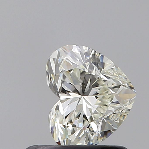 0.6 carat K-VS1 Natūralus Heart Deimantas (1)