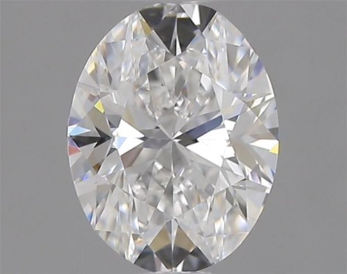 0.6 carat E-VVS2 Natūralus Oval Deimantas (1)