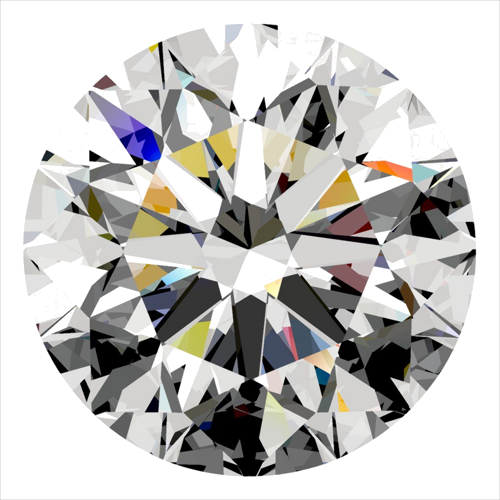 0.3 carat F-SI1 Very Good cut Natūralus Round Deimantas (1)