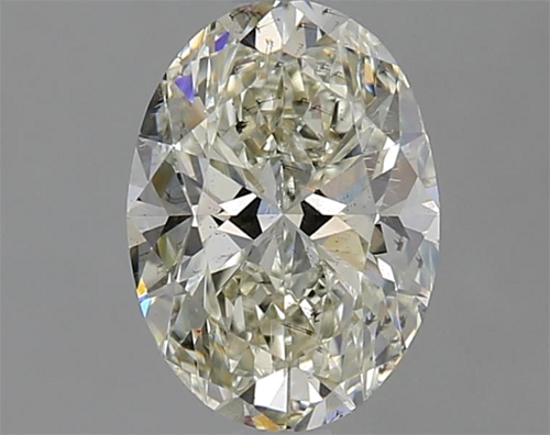 1.21 carat K-SI1 Natūralus Oval Deimantas (1)