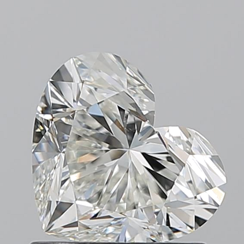 1.07 carat I-VS2 Natūralus Heart Deimantas (1)