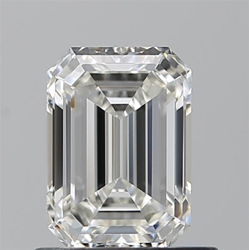 0.9 carat H-VVS2 Natūralus Emerald Deimantas (1)