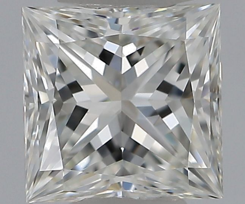 0.52 carat H-IF Natūralus Princess Deimantas (1)