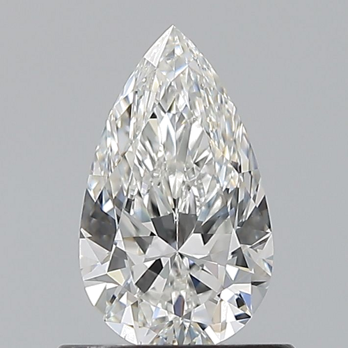 0.7 carat F-VS1 Natūralus Pear Deimantas (1)