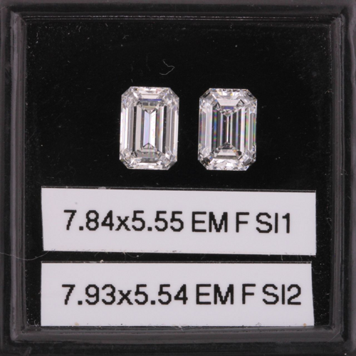 1.52 carat F-SI1 Natūralus Emerald Deimantas (1)