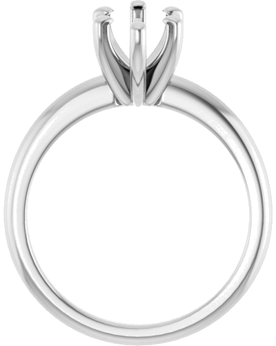 Sužadėtuvių Žiedas „Solitaire“ 585 Baltojo Aukso Marquise 12mm x 6mm (2)