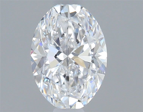 0.45 carat D-VS2 Natūralus Oval Deimantas (1)