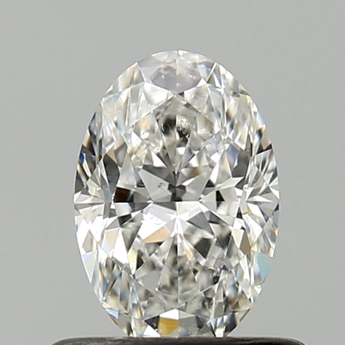 0.54 carat F-SI2 Natūralus Oval Deimantas (1)