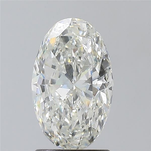 1.7 carat J-SI2 Natūralus Oval Deimantas (1)