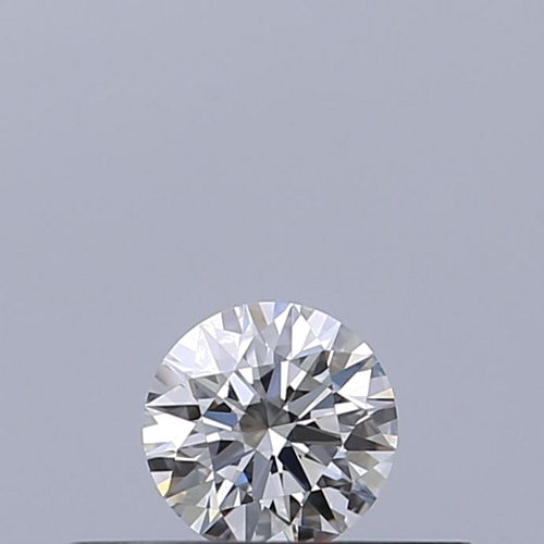 0.18 carat F-VVS1 Excellent cut Natūralus Round Deimantas (1)