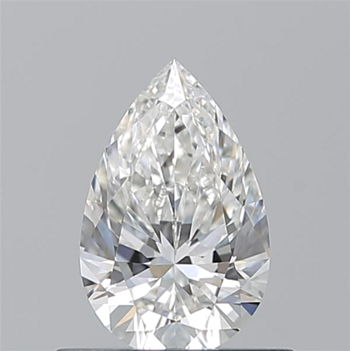 0.56 carat G-VVS1 Natūralus Pear Deimantas (1)