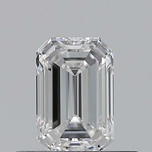 0.51 carat F-VVS2 Natūralus Emerald Deimantas (1)