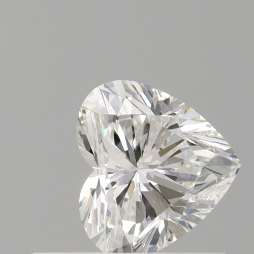0.5 carat E-VVS2 Natūralus Heart Deimantas (1)