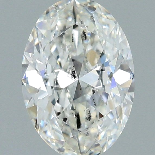 0.76 carat G-SI2 Natūralus Oval Deimantas (1)