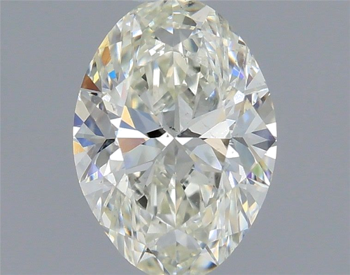 0.42 carat K-SI1 Natūralus Oval Deimantas (1)