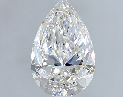 1.5 carat E-VS1 Natūralus Pear Deimantas (1)