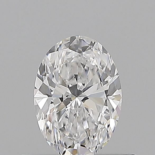 0.5 carat D-VS1 Natūralus Oval Deimantas (1)