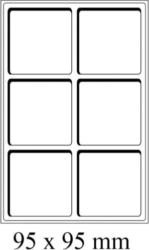 Лоток для монет и медалей TAB Large - красный (5)