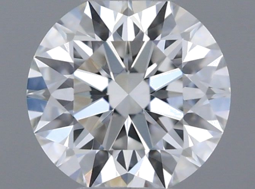 0.37 carat F-VVS1 Excellent cut Natūralus Round Deimantas (1)