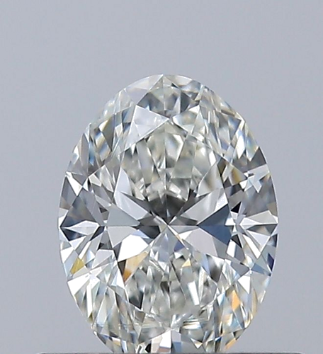 0.42 carat H-VVS1 Natūralus Oval Deimantas (1)