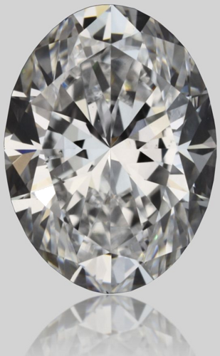 0.51 carat D-SI1 Natūralus Oval Deimantas (1)