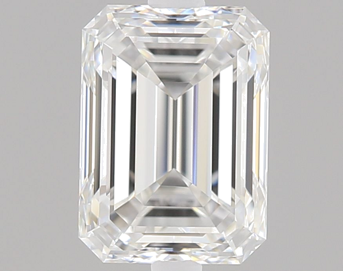 0.9 carat F-VVS2 Natūralus Emerald Deimantas (1)