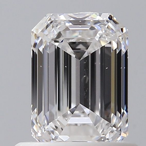 0.86 carat D-SI1 Natūralus Emerald Deimantas (1)
