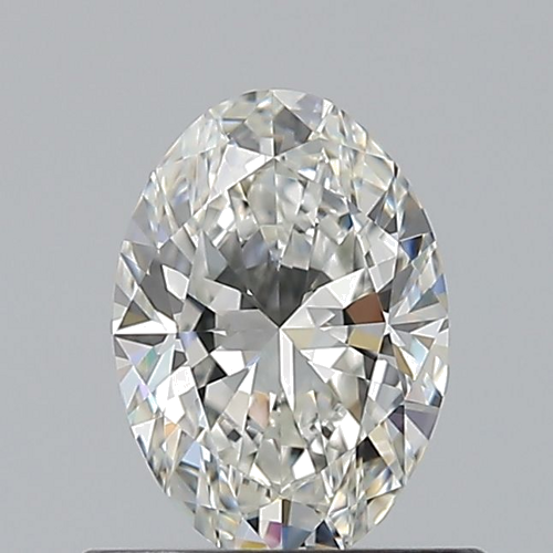 0.62 carat H-VVS2 Natūralus Oval Deimantas (1)