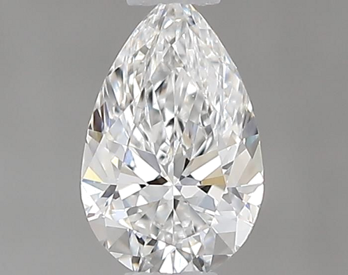 0.3 carat E-VVS2 Natūralus Pear Deimantas (1)