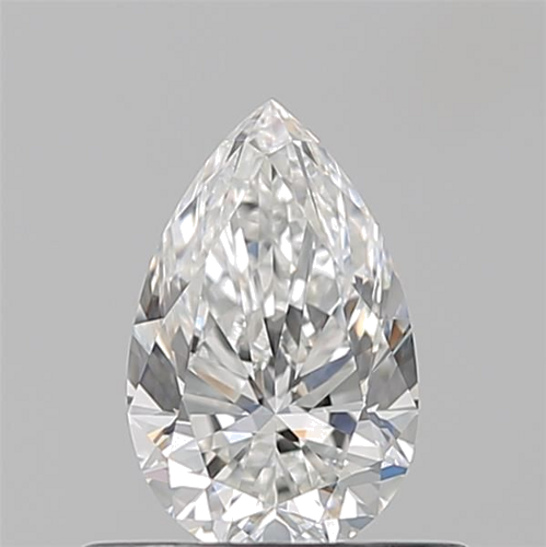 0.51 carat G-VVS1 Natūralus Pear Deimantas (1)