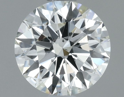 0.51 carat J-SI1 Excellent cut Natūralus Round Deimantas (1)