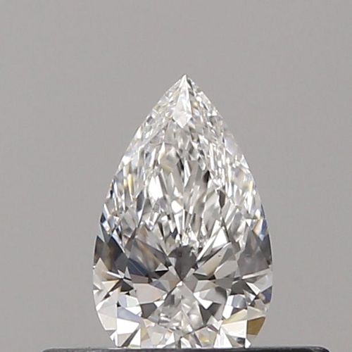 0.3 carat E-VS1 Natūralus Pear Deimantas (1)