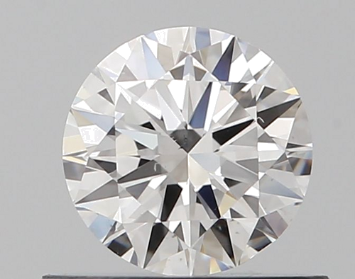 0.49 carat E-SI1 Very Good cut Natūralus Round Deimantas (1)
